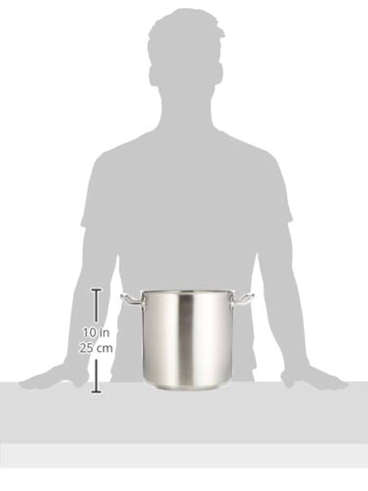 Amazon｜EBM 18-8 プロシェフ IH 寸胴鍋 22cm 蓋無｜寸胴鍋