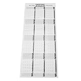 Abaodam 2026 Large Wall Calendar 12-month Giant Yearly Planner Dry Erase Whiteboard Schedule Organizer for Home Office School