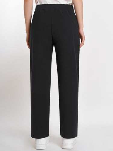 Weintee Women's Petite Elastic Waist Cotton Pants for Elderly2