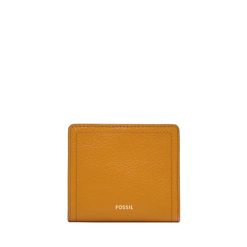 Image of Fossil Women's Logan RFID-Blocking Leather Mini Multifunction Bifold Wallet