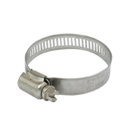 Aexit Adjustable 27mm Clamps to 51mm Diameter Screw Type Air Water Hose Hand-Screw Clamps Clamp 2pcs