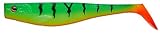 1pc/pk Illex Leurre Souple Dexter Shad 110-10.5cm - 10g - Fire Tiger - Floating - 70923