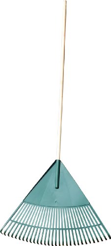 Preisvergleich Produktbild Laubrechen 75x170 cm mit Holzstiel