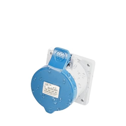 Diagrama combinado de aviación 16A 32A impermeable IP44