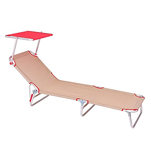 Tumbonas Plegables Aluminio Marca TIENDA EURASIA