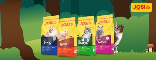 Josicat Trockenfutter für Katzen, Josera Katze, 18 kg, schmackhaft, Rindfleisch