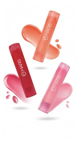 Image of MARS Full of Water Lip Color Balm - Peachy Pie | Velvety Soft Lips with Shea Butter & Juicy Peach Scent