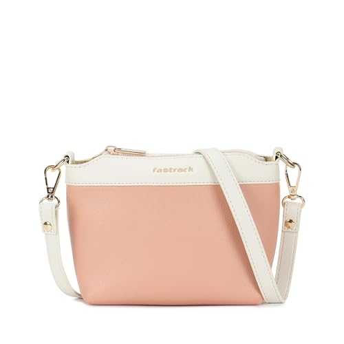 Image of Fastrack Off Duty Sling Bag for Women, Small Size with Top Zip Closure, Detachable and Adjustable Sling Belt and Inner Access Pockets, Trendy Everyday Sling Bag