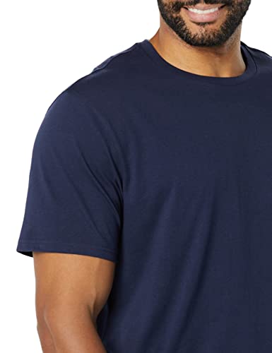 Image of Amazon Essentials Men's Slim-Fit Crewneck Short Sleeve Cotton T-Shirts
