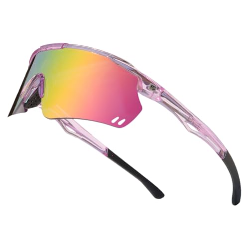 PAIS Sport Sunglasses UV400 Lightweight Semi-rimless for Men Women, Cycling Running Hiking Camping Fishing Outdoor Shades2