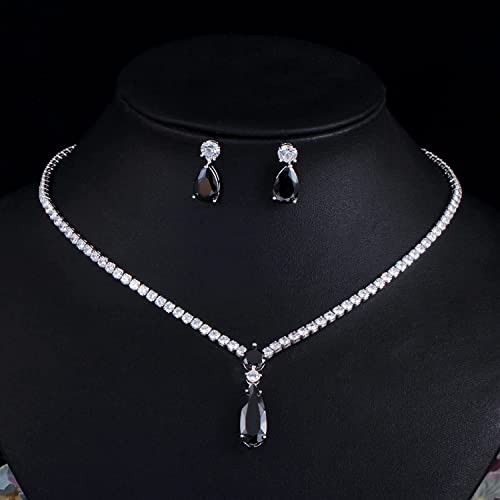 Joyería rojo púrpura de regalo para dama de honor en bodas