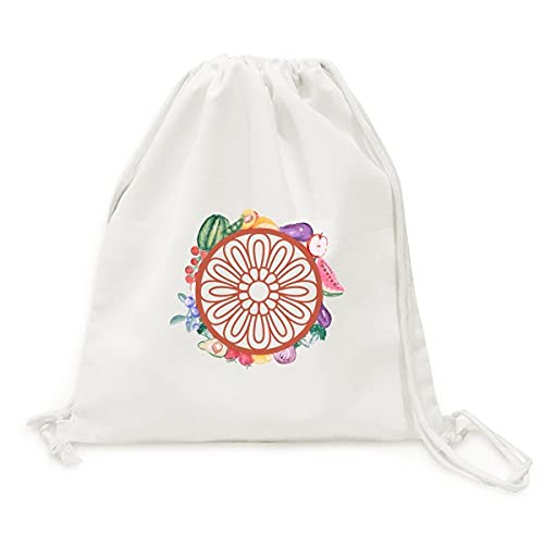 Sac en tissu pliable à sangle la chine rouge avec schéma traditionnel de fleurs