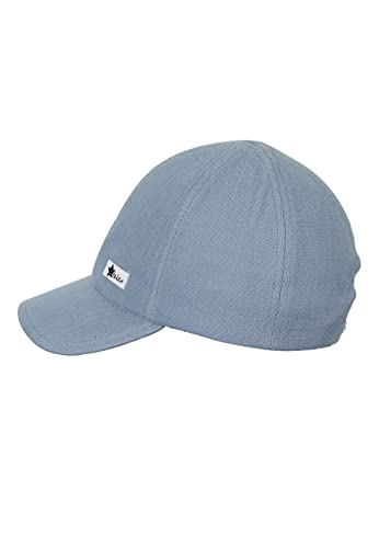 Foto von Sterntaler Baby Unisex Baby Cap Baseball-Cap Musselin - Baby Baseball Cap, Kinder Basecap, Kindermütze - aus Baumwolle - bleu, 53