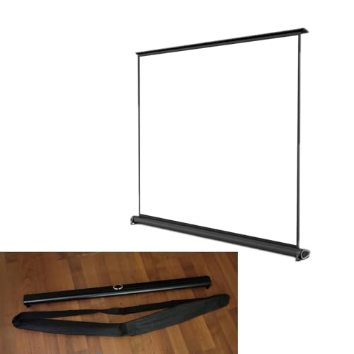Pantalla portátil retráctil para proyector 50 pulgadas 16:9