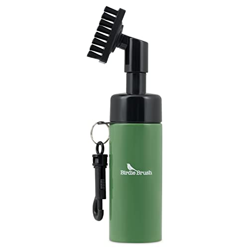 The Birdie Brush - Effortless Golf Club Groove Cleaning Brush With Built In Water Spray