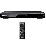 Sony DVPSR210P Progressive Scan DVD Player/Writer, Black with 6ft High Speed HDMI Cable