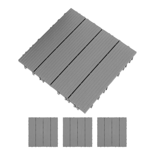 Carreaux de sol emboîtables extérieurs anti-boue pour stabiliser le sol de votre porche