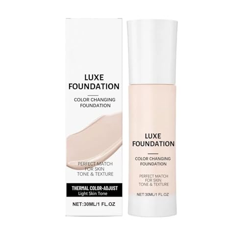 2026 LUXE Intelligent Color Correcting Foundation, 30ml/1 fl oz - Fits skin tone, lightweight texture, medium coverage, buildable formula, long-lasting natural finish