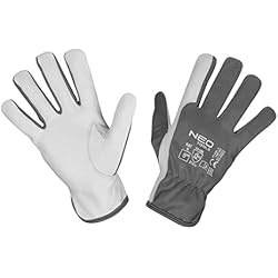 Marcas De Guantes De Trabajo Guantes de trabajo, 2122X, Cuero de cabra, Tamaño 9 ´´, CE marca Neo tools