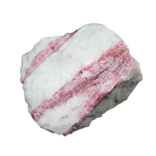 100g Rough Red Tourmaline Quartz Crystal Rolling Stone