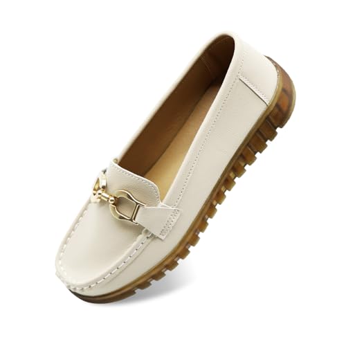 unsylvion ���f�B�[�X �d���p���[�t�@�[�A����~�߉��K�X�G�[�h�A�I�t�B�X�p�X�^�C���b�V���ȃr�W�l�X�J�W���A���V���[�Y�A�m���X���b�v���[�N&�R�[�|���[�g�K�[���[�V���[�Y�A���L���������p��, Pu-Beige, 23.5 cm W