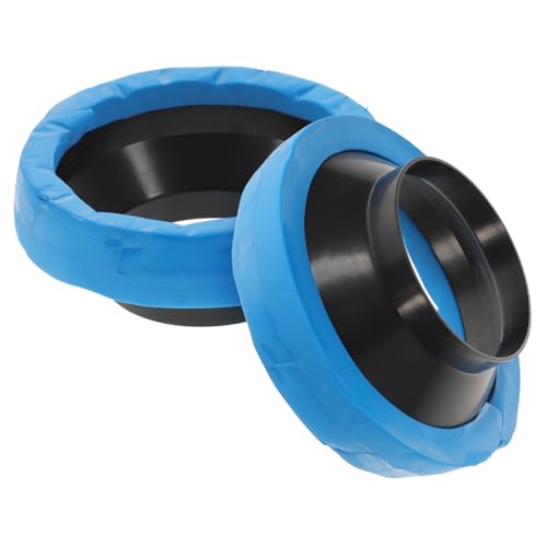 FONDOTIN 2個 トイレ用ワックスリング 漏れ防止密封ガスケット 簡単取付可能 ほとんどの便器対応 家用交換用坐便器密封圈