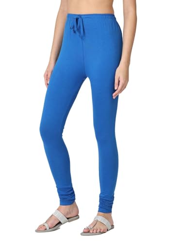 Image of Robinbosky Cotton Churidhar Leggings for Women - Stylish, Stretchable & Flattering Fit for All-Day Comfort