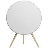 Bang & Olufsen, B&O, BeoPlay A9 (blanc) incl. Pieds en bois (teck)