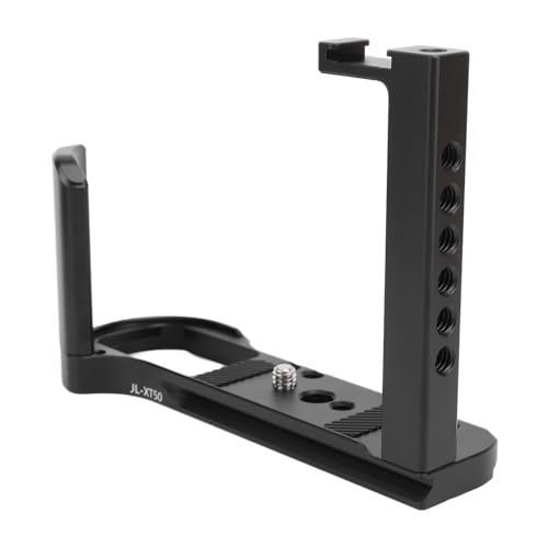 Demi-cage caméra XT50 en aluminium pour éliminer les secousses avec rail rapide