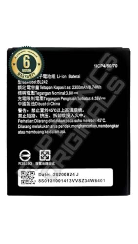 Image of BL242 Battery for Lenovo A6000 / K3 / K30-W / A3860 / A3580 / A3900 / A6010 battrey with 6 Month Warranty**** (Z24)