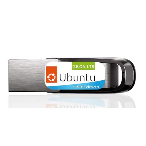 Ubuntu - 26.04 LTS - 64 Bit - USB Edition auf USB 3.0 Stick | Betriebssystem