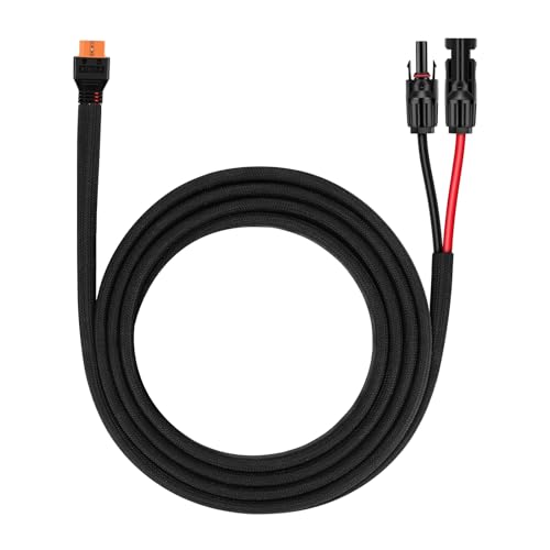 Câble pour panneau solaire vers XT60i femelle station alimentation 10AWG
