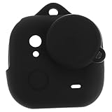 Manipulation confortable : cette housse souple pour appareil photo et sa protection d'objectif en silicone offrent un toucher doux et une protection anti-rayures, préservant ainsi l'état impeccable de votre appareil et un confort d'utilisation au quotidien. étui pour appareil photo d'extérieur, antidérapant