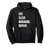 Mukbang T | Eat Sleep Mukbang Repeat | Mukbang Pullover Hoodie