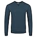 Produktbild riverso Herren Pullover RIVPhillip Sweatshirt Basic Rundhals Sweater Pulli Langarm Regular Fit Einfarbig Blau 3XL, Größe:3XL, Farbe:Navy (19400)
