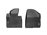 WeatherTech Custom Fit FloorLiners for Hyundai Santa Fe, Santa Fe XL - 1st Row (444401), Black