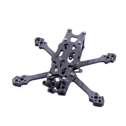 FEICHAO APEX 2.5/3inch Frame Kit Carbon Fiber Board Rack Compatible with Polar/Nebula Nano Quadcopter Drone (3inch)