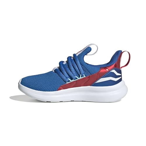 Adidas Unisex-Kids Marvel Captain America Lite Racer Adapt 7.0, Bright Royal/White/Pure Ruby, 3