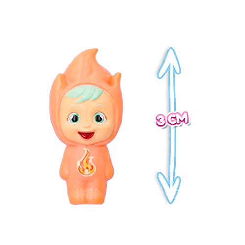 CRY BABIES Little Changers Sparky Collectible capsule in the shape of a Flower that includes a mini Doll - Image 3