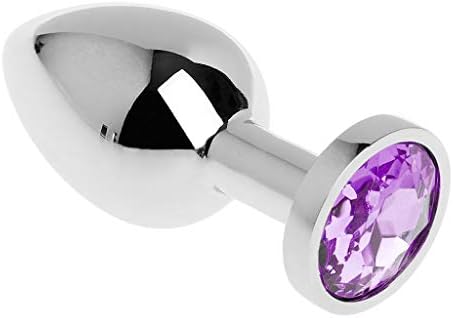 Taidu Crystal Rhinestone Stainless Steel Small Size Training Set for Men and Women - Best Idea for Gift (Purple)