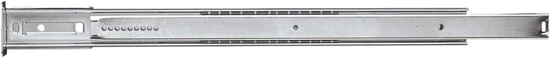 Hickory Hardware Bottom Centered Drawer Mount, Not Compatible with Side Mount Drawers, Heavy Duty Center Drawer Slide for Cabinet & Dresser Drawers, Easy Open & Soft Close Glide Track, 20 Inch, 5 Pack