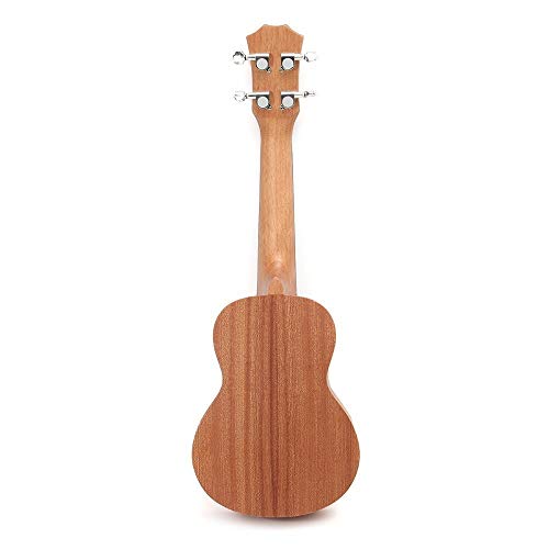 Ukulele 21 pouces Mini bois traditionnel Ukulélé Soprano Uke Hawaii enfants petite guitare avec sac Gig for enfants… - Les Beatles, Paul McCartney, John Lennon, RIngo Starr, George Harrison Ukulele 21 pouces Mini bois traditionnel Ukulélé Soprano Uke Hawaii enfants petite guitare avec sac Gig for enfants… – Image 4
