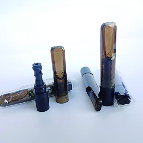 ELFINEAR Reusable Brown Color Cigarette Filters for Both Regular and Slim Cigarettes - Bulk Economy Pack (50 Per Pack) (Brown)