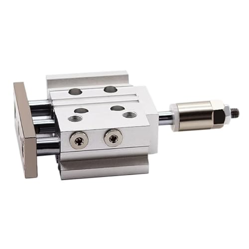 Cylindre pneumatique réglable MGPMJ25X30-20-XC8 à trois axes avec tige de guidage