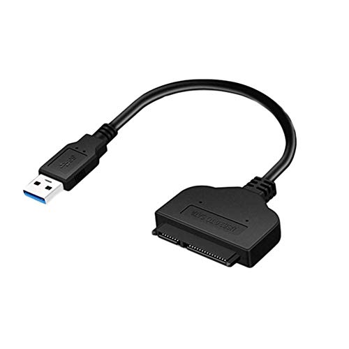 7xinbox USB 3.0 SATA III Hard Drive Adapter Cable SATA to USB 3.0 Adapter Cable for 2.5 Inch SSD & HDD Support UASP, 2.5 inch/1.8 inch SATA/SATA2.0/SATA3.0 Hard Disk
