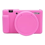 Easy Hood Camera Case for Sony ZV-1 Camera Removable Lens Cover,Anti-Scratch Silicone Soft Camera Ca