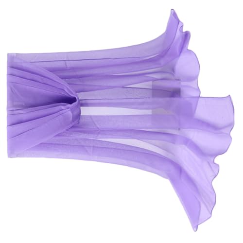 Alipis Bufanda Doble de Georgette para Mujer en Color Púrpura Protección Solar, Cómoda y Estilosa, Adecuado para Viajes Familiares y Uso en Todas las Estaciones