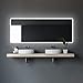 Produktbild Talos Moon LED Badspiegel 180x70 cm - Badezimmerspiegel mit Beleuchtung - feuchtwassergeeignet durch Aluminiumrahmen - Licht-Farbe Neutralweiß