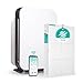 Alen BreatheSmart 75i Large Room Air Purifier, 1300 Sqft. Coverage Area, Antimicrobial True HEPA Filter, Allergies, Dust, Pollen, Mold, Bacteria, Dander and Pet Fur, in White