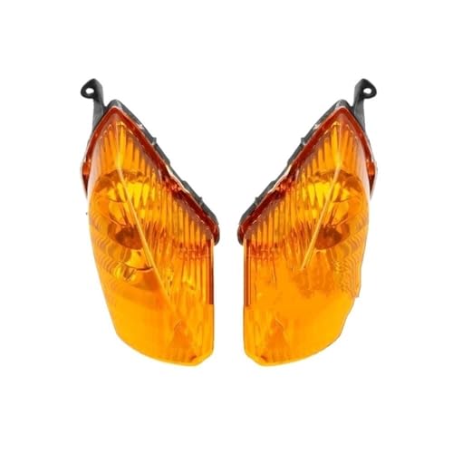 Intermitentes de moto de alta visibilidad con lente naranja para VFR 800